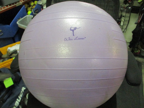 Used Wai Lana Purple Exercise Stability Ball