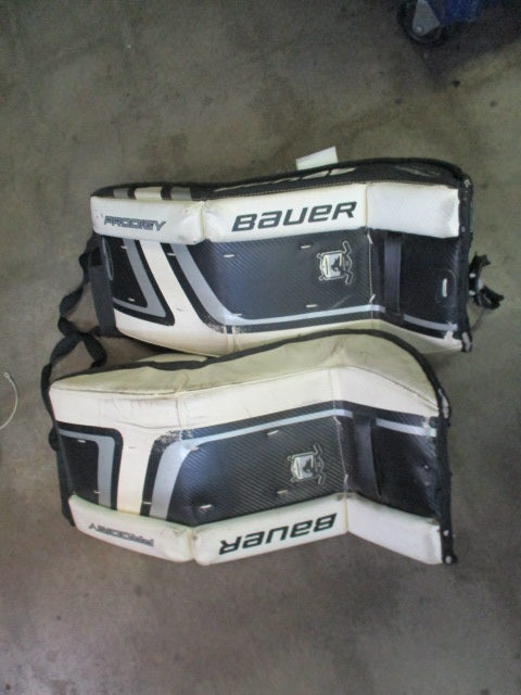 Load image into Gallery viewer, Used Bauer Prodigy 24&quot; Hockey Goalie Pads
