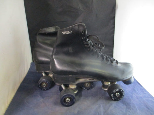 Used Roller Derby Roller Skates Adult Size 10 - scuffed on sides