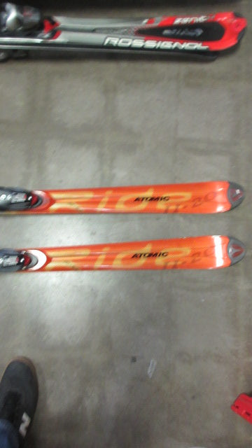 Used Atomic Beta Ride 160cm Downhill skis With Bindings