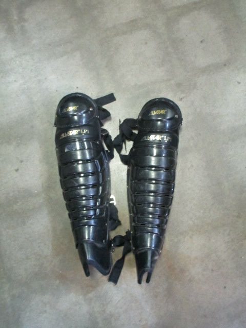 Used All-Star LP1 Catcher's Shin Guards - 17"