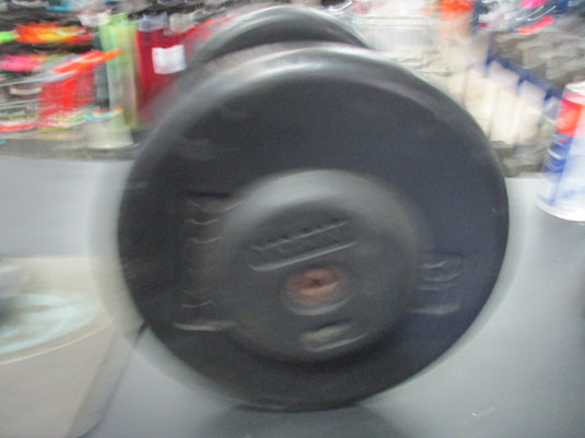 Used York 25 LB Rubber Dumbbell