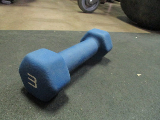 Used Apollo 3 LB Neoprene Dumbbell