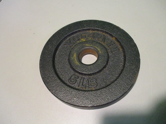 Used Yes 4 All 5LB Cast Iron Weight Plate