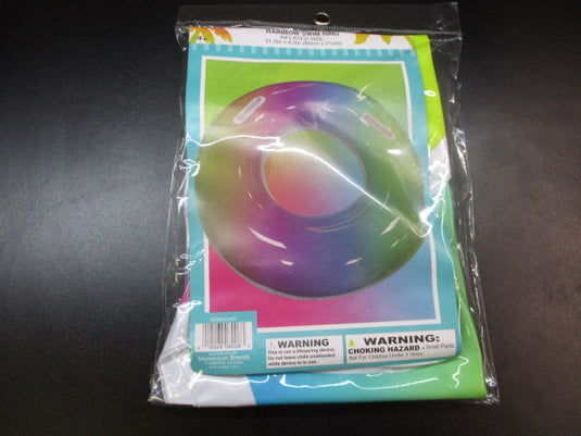 Rainbow Swim Ring 31.5" x 8.3"