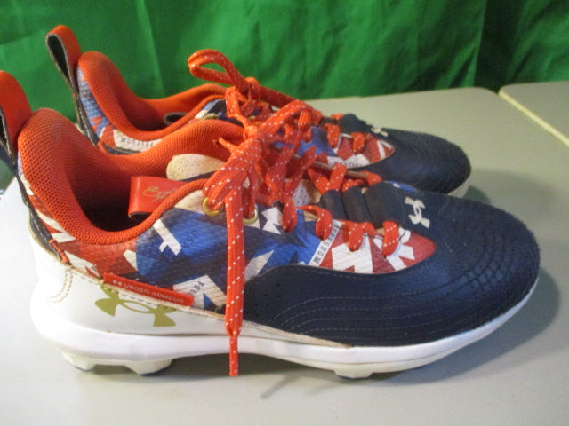 Load image into Gallery viewer, Used Under Armour Ben Harper Cleats Size 4
