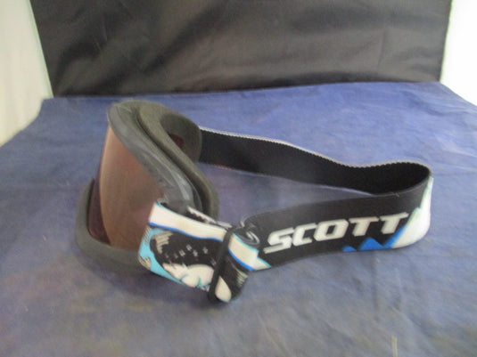 Used Scott Junior Snow Goggles - Blue/White Polar Bears