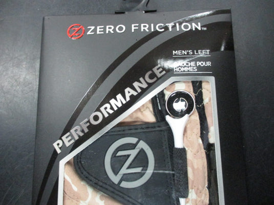 Zero Friction Performance Mens Left One Size Golf Glove