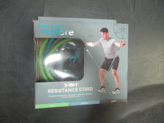 Gaiam Restore 3-in-1 Resistance Cod Kit