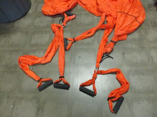 Used Yoga Hammock Sling for Inversion Exercises Indoor Outdoor Home Gym Fitness