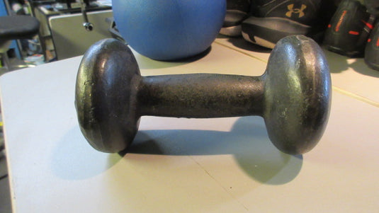 Used Vintage Weider 10lb Cast Iron Dumbbell