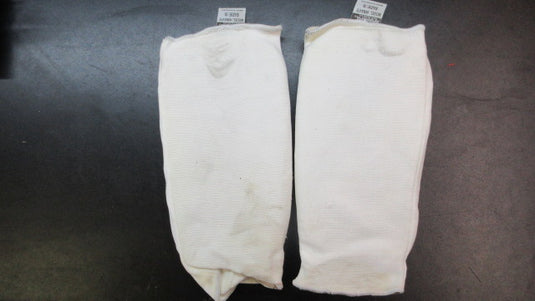 Used ATA Martial Arts Cloth Shin Pads - Size Small