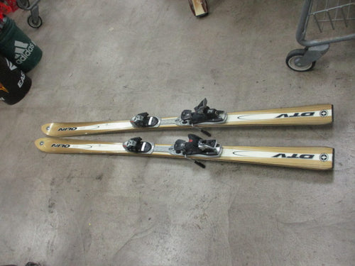 Used Olin DTV 167cm Downhill Skis w/ Salomon Bindings
