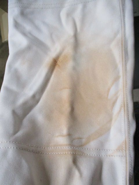 Used Elastic Bottom Pants Youth Size XL - stained