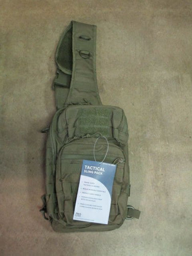New WFS Tactical Sling Pack-Green