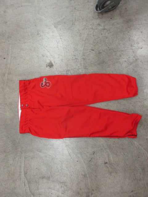 Used Intensity Red Softball Pants W/ Black Piping Girls XL – cssportinggoods