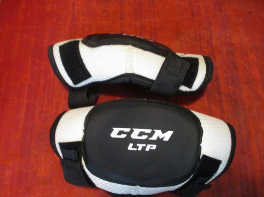 Used CCM LTP Hockey Elbow Pads - YL