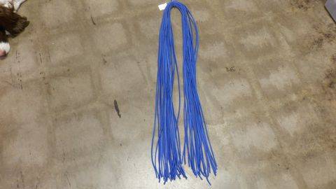 American Leather Electric Blue Glove Lace 3/16 x 72