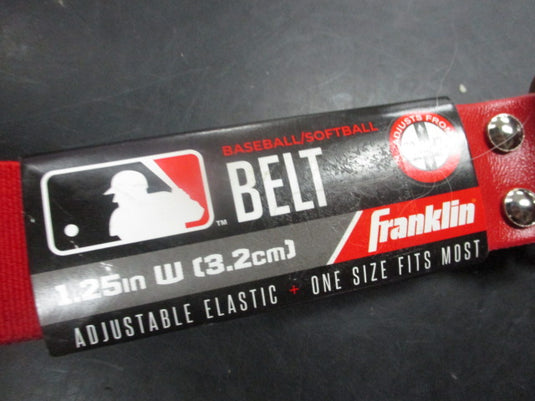 Franklin Youth Baseball Belt - Red