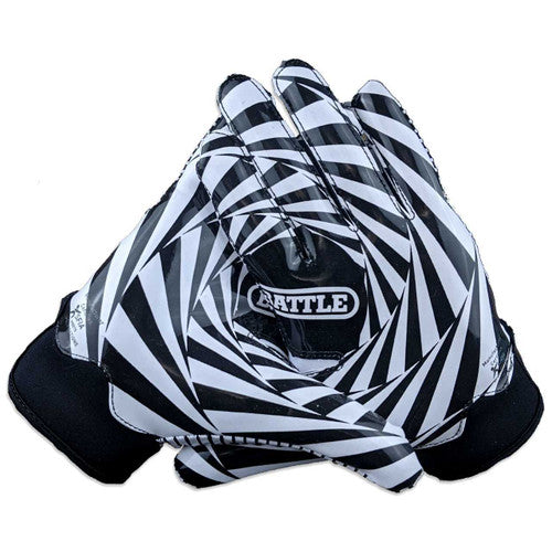 Load image into Gallery viewer, New Battle &quot;Kaleidoscope&quot; Doom 1.0 Receiver Football Gloves Adult Size Large

