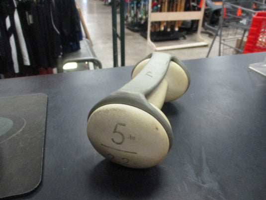 Used 5 LB Neoprene Dumbbell