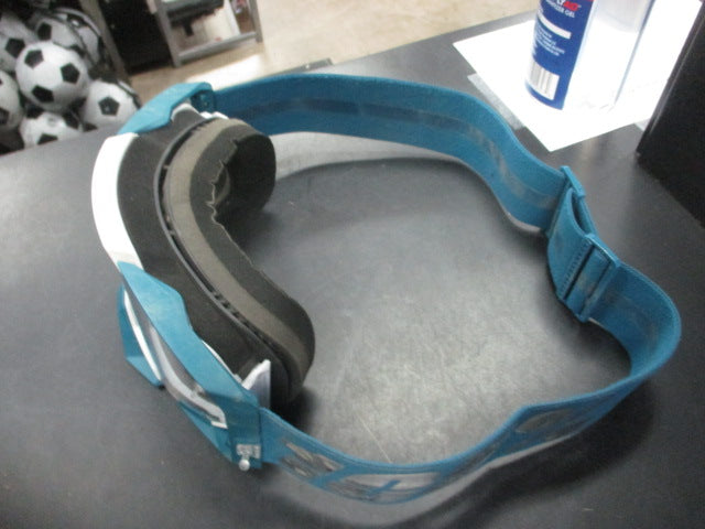 Load image into Gallery viewer, Used 100% Armega Motocross Goggles - Teal w/ Extra Lens
