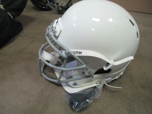 New Xenith X2E+ Varsity White Helmet & Grey XRS-21X Facemask/Standard Fit Small