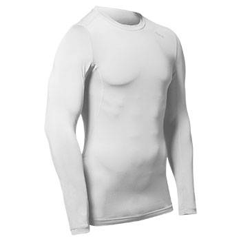 New Champro Long Sleeve Compression Shirt Adult 2XL White