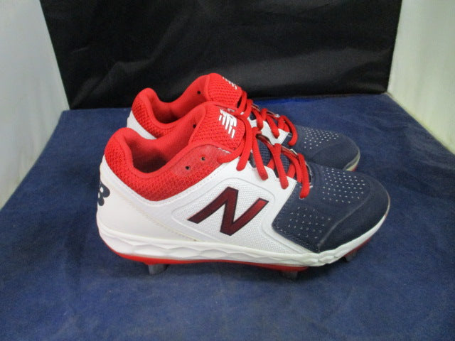 Load image into Gallery viewer, New Balance SMVELOA1 Fastpitch Cleats Youth Size 5 - like new condition
