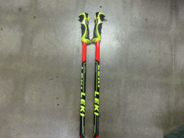 Load image into Gallery viewer, Used LEKI World Cup Racing Airfoil Ski Poles Size 135cm-54&quot;
