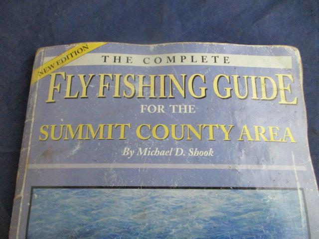 Load image into Gallery viewer, Used Fly Fishing Guide for the Summit County Area by Michael D. Shook Book
