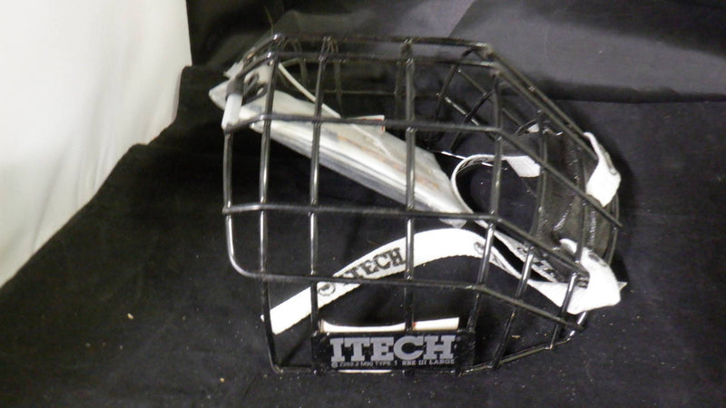 Load image into Gallery viewer, Used Itech RBE III Hockey Helmet Mask Large
