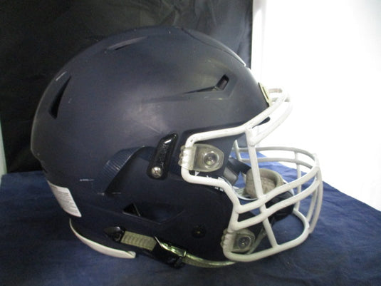 Used 2019 Riddell Speedflex Football Helmet Navy Size Youth Medium