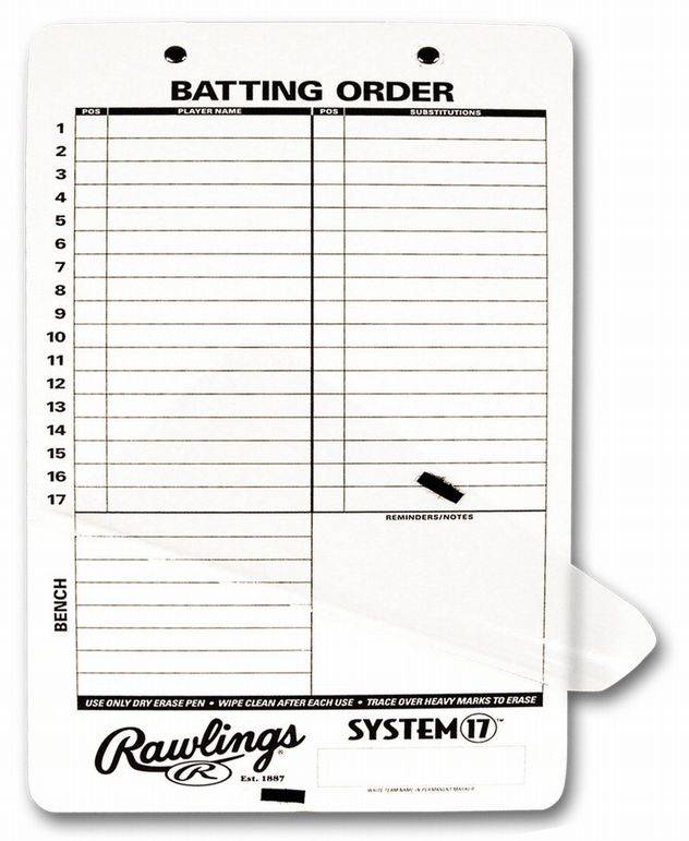 Load image into Gallery viewer, New Rawlings Baseball Coach&#39;s Clipboard
