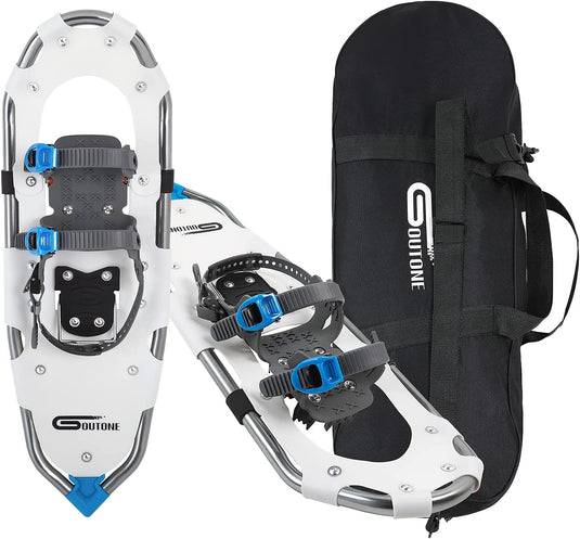 Goutone 27" Light Weight Snowshoes for Men and Women. (160-220lbs)