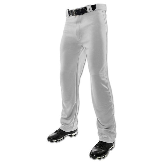 New Champro Adult Open Bottom Baseball Pants Grey Size Medium