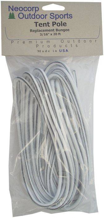 New Neocorp Tent Pole Replacement Cord 3/16