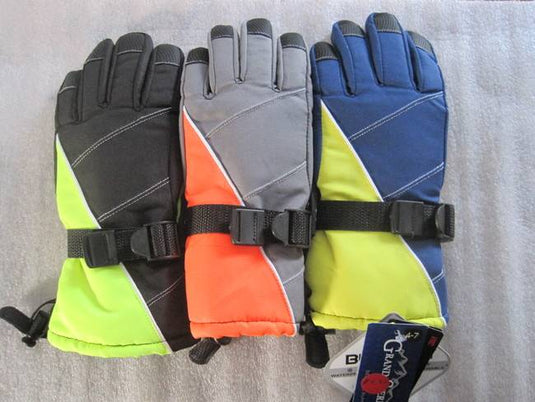 New Grand Sierra Boys Ages 8-12 Snow Gloves