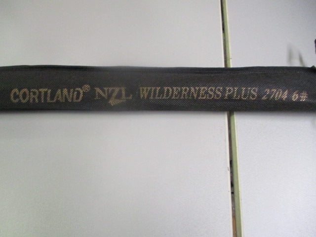 Load image into Gallery viewer, Used Cortland NZL Wilderness Plus 2704 6# Fly Fishing Rod w/ Case
