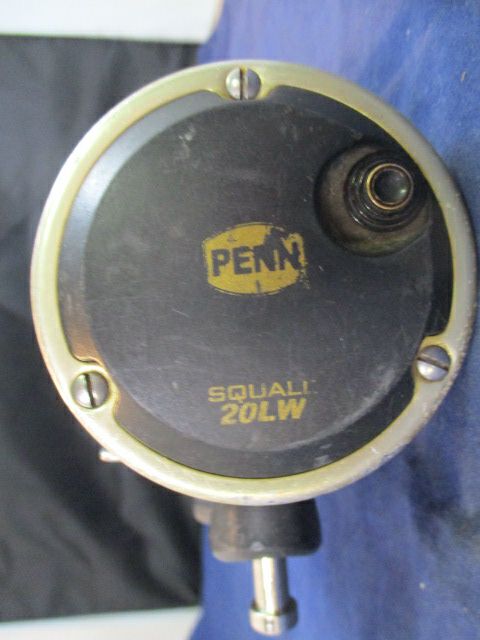 Used Penn Squall 20LW Conventional Reel w/ Braided Line