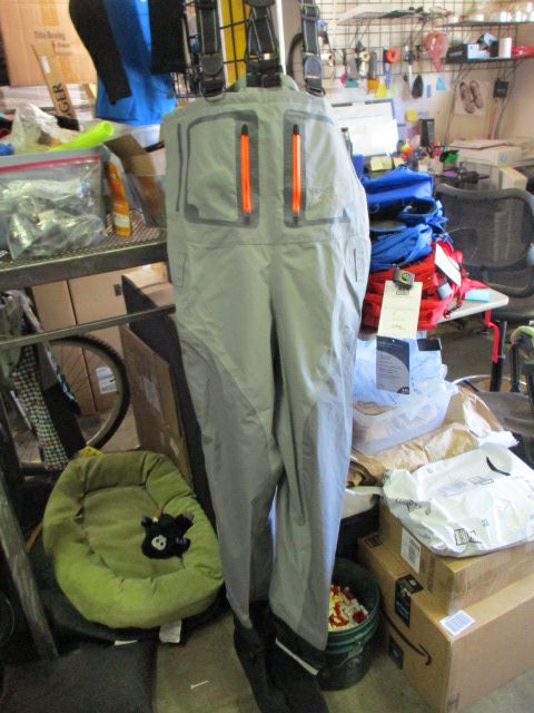 Used Frogg Toggs Pilot II Breathable Stickfoot Chest Wader - stain on front