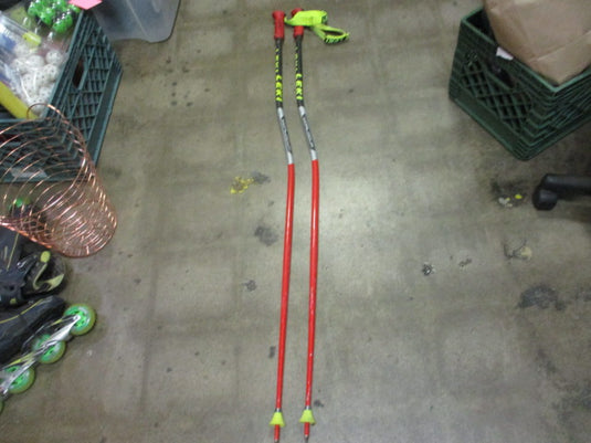 Used LEKI World Cup Racing Ski Poles Size 140cm-56