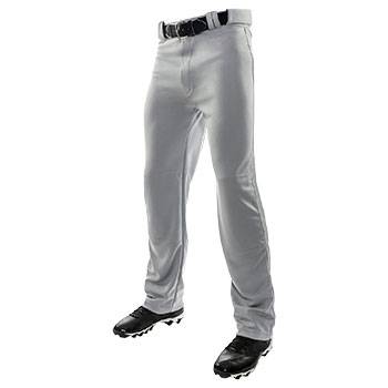 New Champro Grey Open Bottom Baseball Pant YTH XL