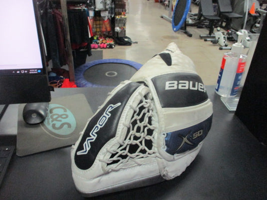 Used Bauer Vapor X 50 Hockey Goalie Glove -Intermediate