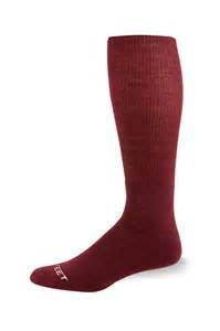 NEW Pro Feet Cardinal Red All Sport Tube Sock 7-9, Size Small