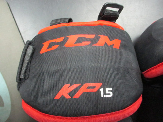 Used CCM KP 1.5 Junior Hockey Goalie Knee Pads