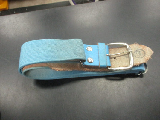 Used Baby Blue Baseball Belt - Adult