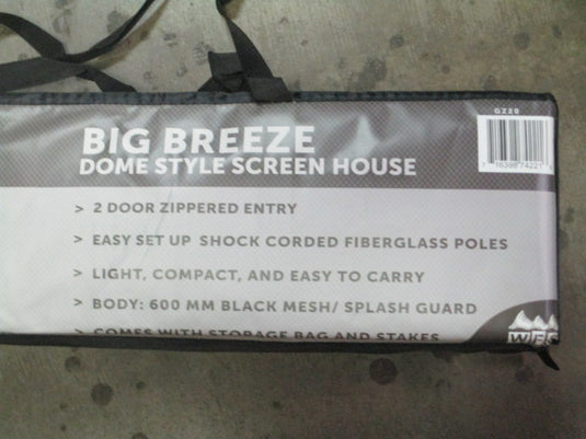 New WFS Big Breeze Dome Style Screen House