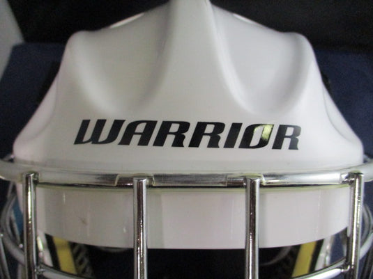 Used Warrior Ritual F1 Goalie Helmet Youth Size 0/Small