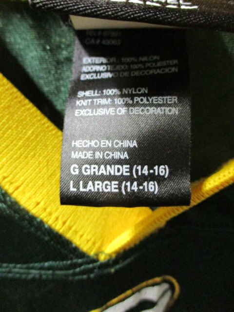 Load image into Gallery viewer, Used NFL Green Bay Packers Aaron Rodgers 12 Football Jersey Youth Size Large
